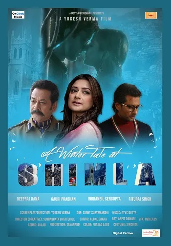 A Winter Tale at Shimla 2023 Hindi Dual Audio HDRip 720p – 480p HD Poster Download - filmyfly