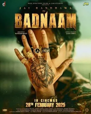 Badnaam 2025 Punjabi WEB-DL 720p - 480p - 1080p HD Poster Download - filmyfly