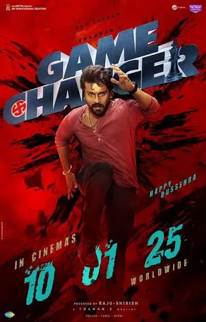 Game Changer 2025 Hindi (ORG 5.1) + Telugu WEB-DL 720p - 480p - 1080p HD Poster Download - filmyfly