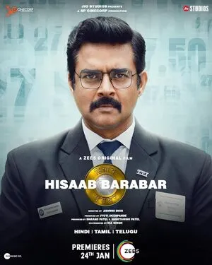 Hisaab Barabar 2024 Hindi WEB-DL 1080p - 720p - 480p HD Poster Download - filmyfly