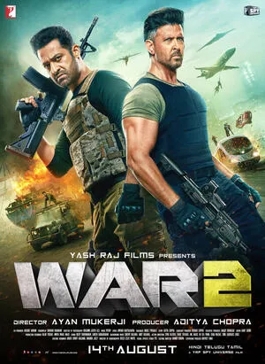 War 2 2025 Hindi HDTC 720p - 480p - 1080p HD Poster Download - filmyfly