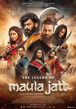 The Legend of Maula Jatt 2022 Punjabi WEB-DL 1080p - 720p - 480p HD Poster Download - filmyfly