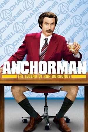 Anchorman: The Legend of Ron Burgundy (2004) Hindi Dual Audio 720p BluRay [890MB] HD Poster Download - filmyfly
