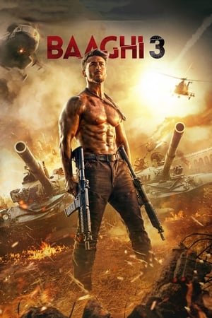 Baaghi 3 (2020) Movie 720p HDRip x264 [1.1GB] HD Poster Download - filmyfly