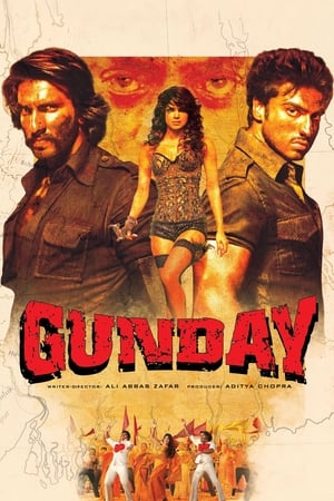 Gunday (2014) Hindi Movie 480p HDRip - [450MB] HD Poster Download - filmyfly