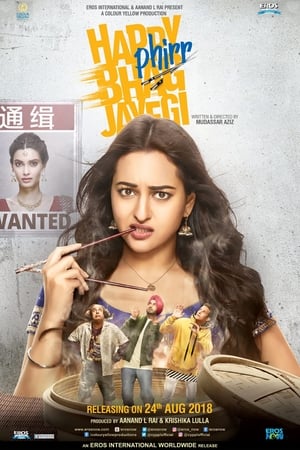Happy Phirr Bhag Jayegi (2018) Movie 720p DVDRip x264 [1.4GB] HD Poster Download - filmyfly