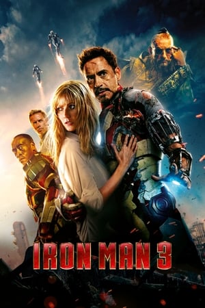 Iron Man 3 (2013) Hindi Dual Audio 720p BluRay [1GB] HD Poster Download - filmyfly