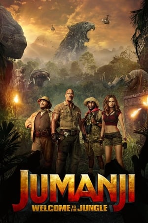 Jumanji: Welcome to the Jungle (2017) Dual Audio Hindi Hevc [180MB] Proper HDRip HD Poster Download - filmyfly