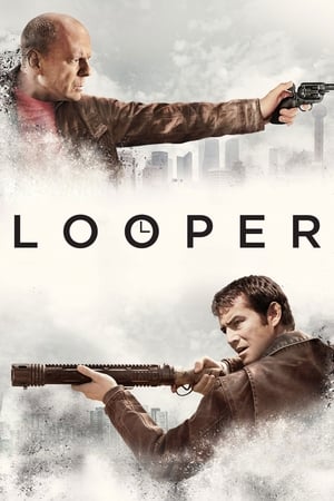 Looper (2012) Hindi Dual Audio 720p BluRay [850MB] HD Poster Download - filmyfly