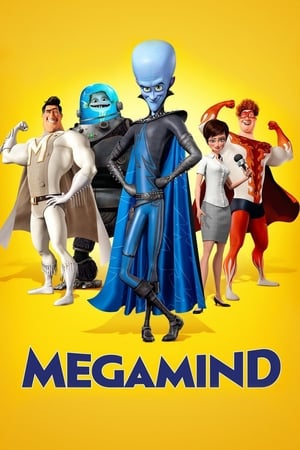 Megamind (2010) 100mb Hindi Dual Audio movie Hevc BRRip Download HD Poster Download - filmyfly