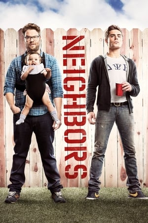 Neighbors (2014) Hindi Dual Audio 480p BluRay 340MB HD Poster Download - filmyfly