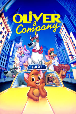 Oliver & Company (1988) Hindi Dual Audio 720p BluRay [700MB] HD Poster Download - filmyfly