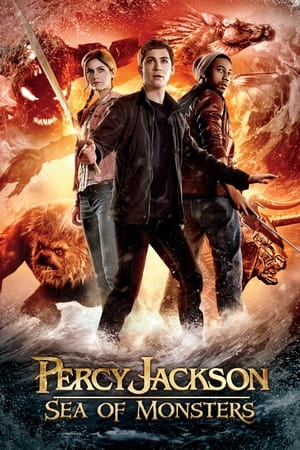 Percy Jackson Sea of Monsters 2013 Hindi Dual Audio 480p BluRay 370MB HD Poster Download - filmyfly