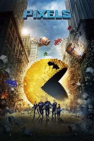 pixels 2015 Hindi Dual Audio 480p BluRay 350MB Esubs HD Poster Download - filmyfly