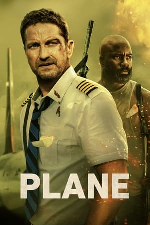 Plane (2023) Hindi Dual Audio HDRip 720p – 480p HD Poster Download - filmyfly