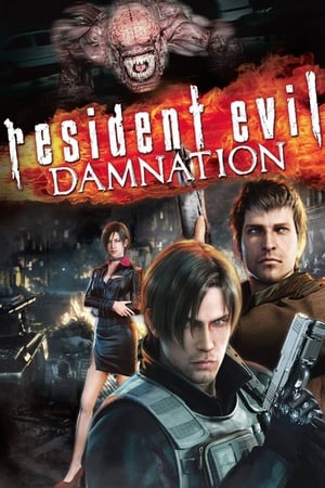 Resident Evil Damnation 2012 Hindi Dual Audio 720p BluRay [840MB] HD Poster Download - filmyfly