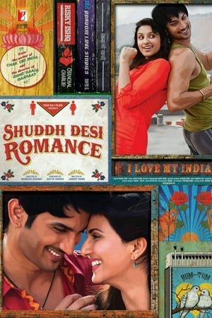 Shuddh Desi Romance 2013 Hindi Movie 720p HDRip x264 [1GB] HD Poster Download - filmyfly