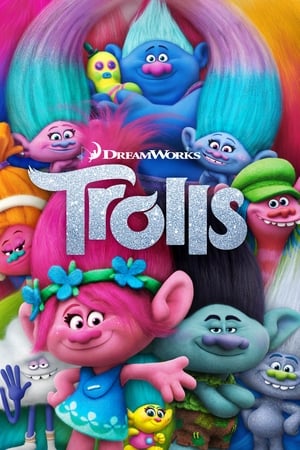 Trolls 2016 Dual Audio (Hindi) 100MB Hevc Mkv Movie HD Poster Download - filmyfly