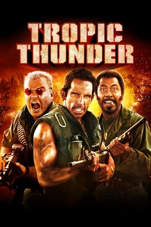 Tropic Thunder (2008) Hindi Dual Audio 480p BluRay 350MB HD Poster Download - filmyfly