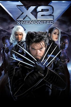 X-Men 2 (2003) Hindi Dual Audio 720p BluRay [950MB] HD Poster Download - filmyfly