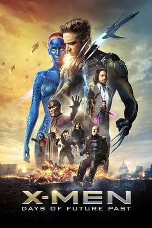 X-Men Days of Future Past (2014) Hindi Dual Audio 480p BluRay 500MB HD Poster Download - filmyfly