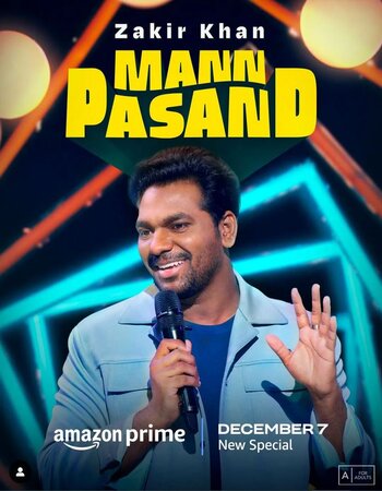 Zakir Khan Mannpasand 2023 Hindi HDRip 720p – 480p HD Poster Download - filmyfly